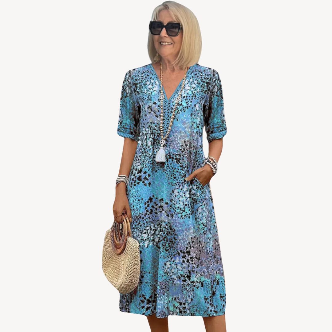 Isla | Women's Summer Floral Midi Dress